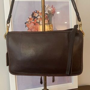 Vintage Coach NYC Zippered Bag Excellent Condition!